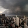 Temporais com ventos de 80 km/h devem atingir 4 estados