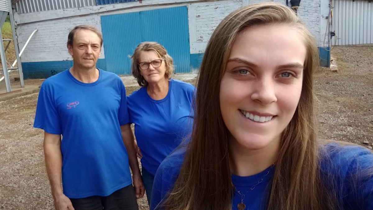 “Quando disserem ‘Gabriela, assume’, vou estar pronta”, conta jovem que representa a 5ª geração da família na avicultura