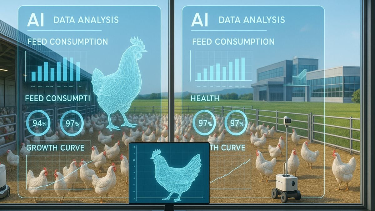 Avicultura e suinocultura entram na era da inteligência artificial