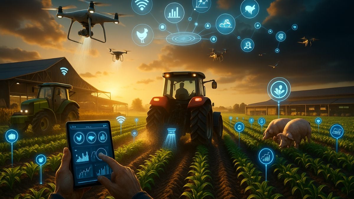 Inteligência artificial transforma a avicultura e a suinocultura
